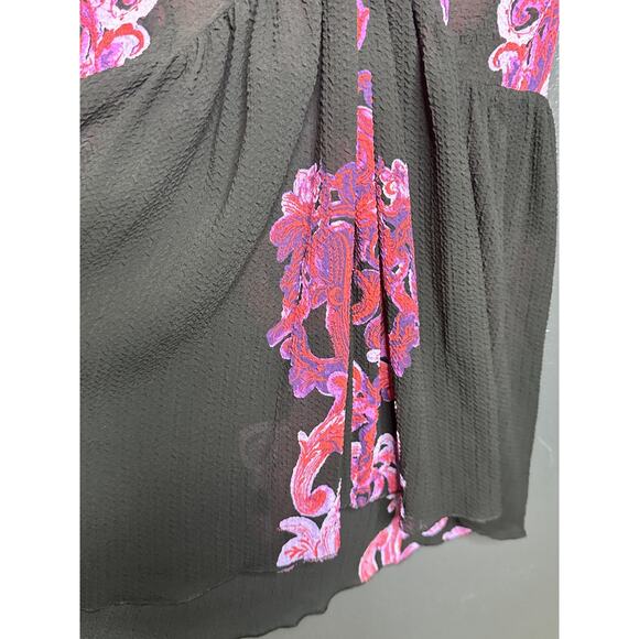 Intimately Free People Womens Floral Symphony Bell Sleeve Slip Tunic Dress XS/TP - Picture 11 of 11